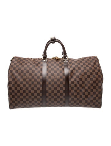 Damier Ebene Keepall Bandouliere 55