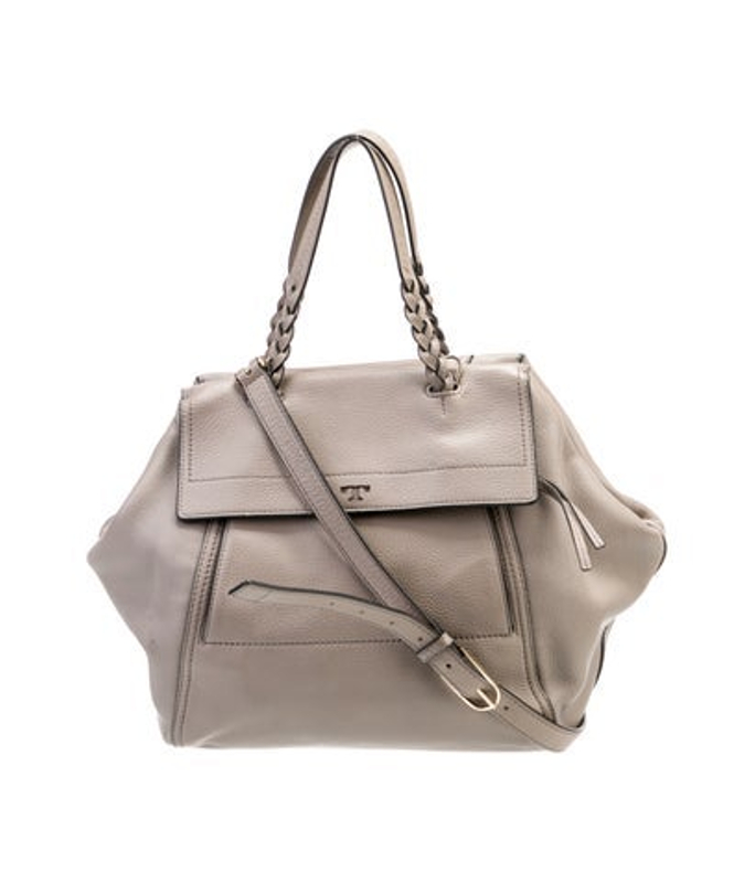 Tory Burch Burch Leather Top Handle Bag