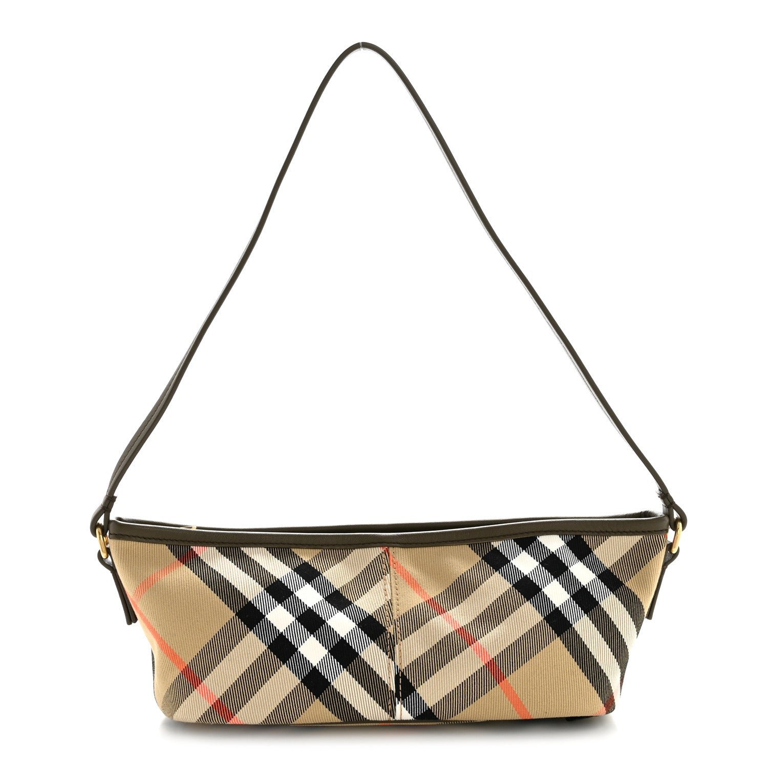 Burberry Vintage Check Lambskin Mini Shoulder Bag Sand