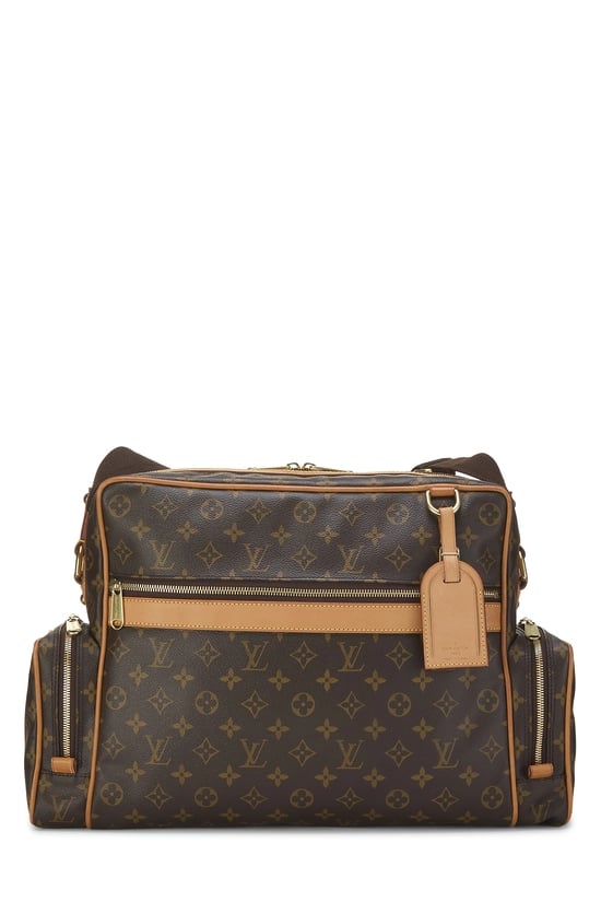 Monogram Canvas Sac Squash Messenger Bag
