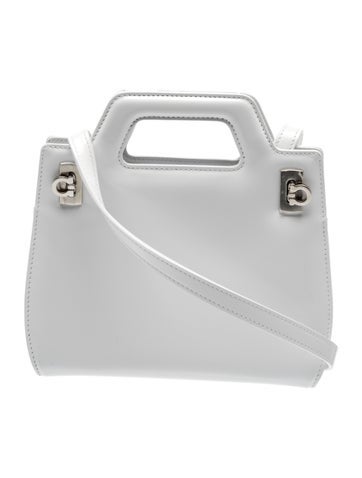 Ferragamo Patent Leather Top Handle Bag w/ Tags
