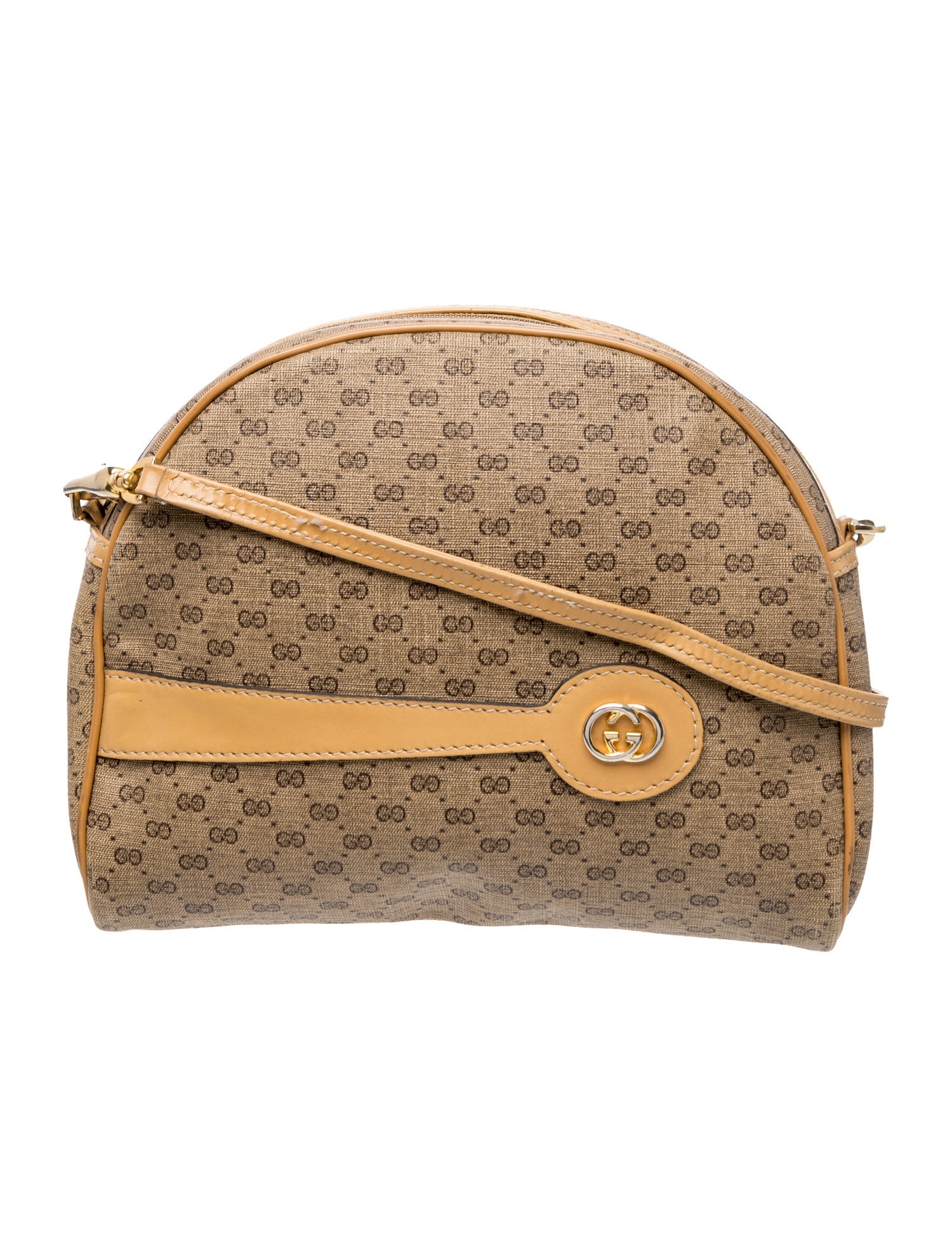 Micro GG Monogram Crossbody Bag Vintage
