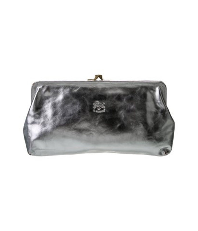 Il Bisonte Bisonte Leather Clutch