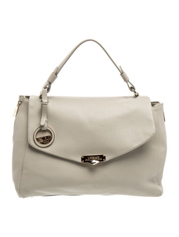 Leather Top Handle Bag