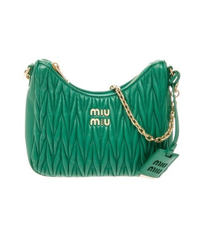 Miu Miu Miu Leather Shoulder Bag