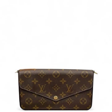Coated Canvas Pochette Felicie