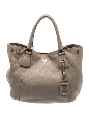 Vitello Daino Leather Top Handle Bag