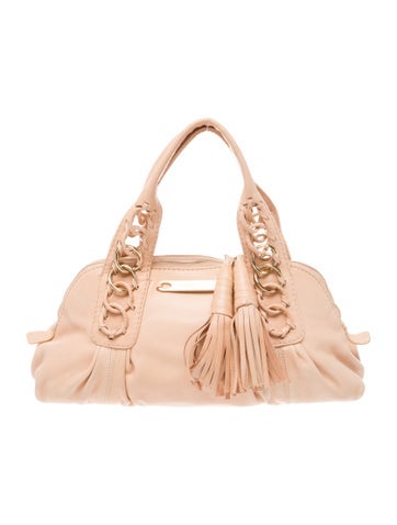 Leather Top Handle Bag