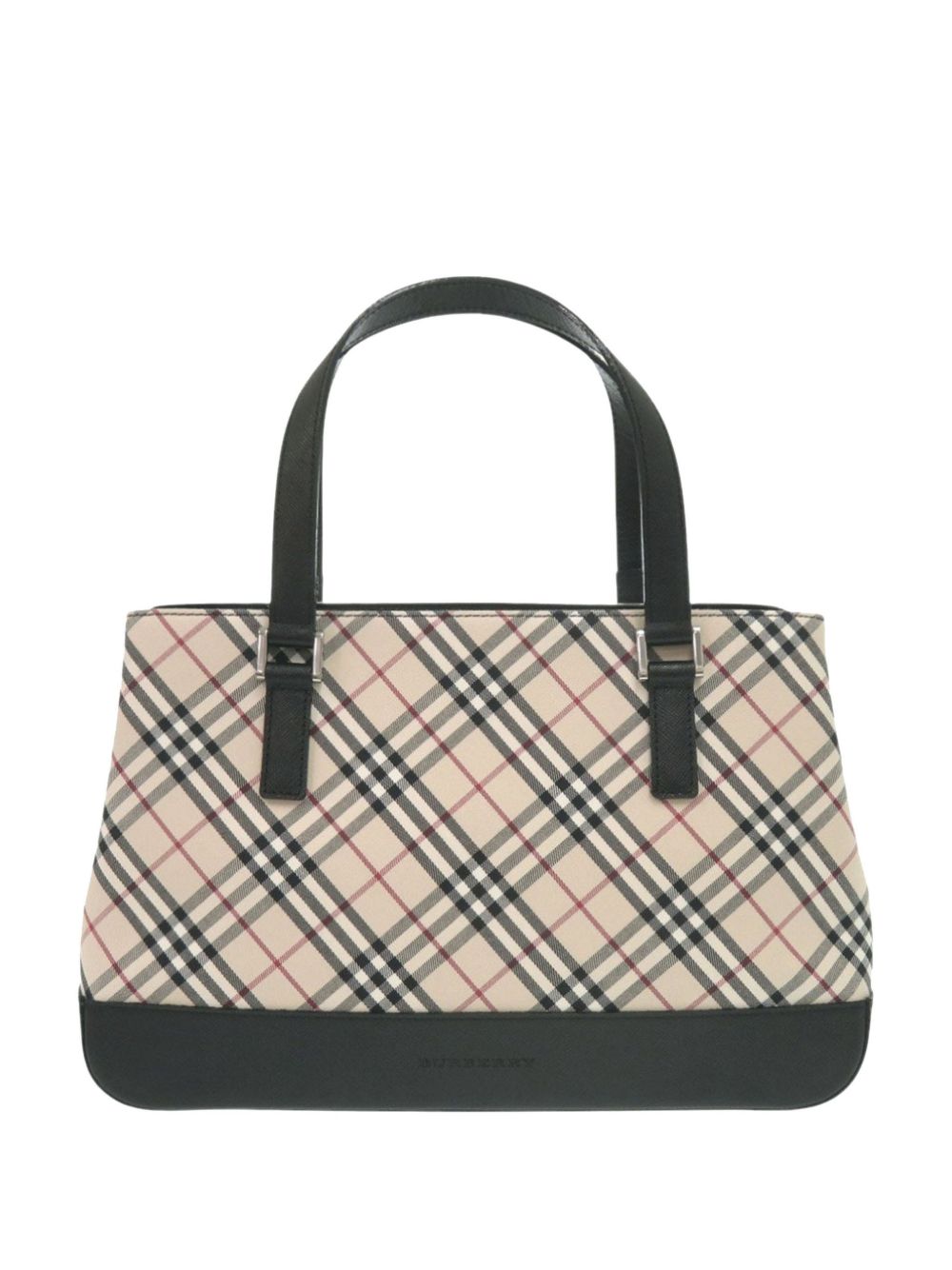 2000-2017 Nova Check Canvas tote bag