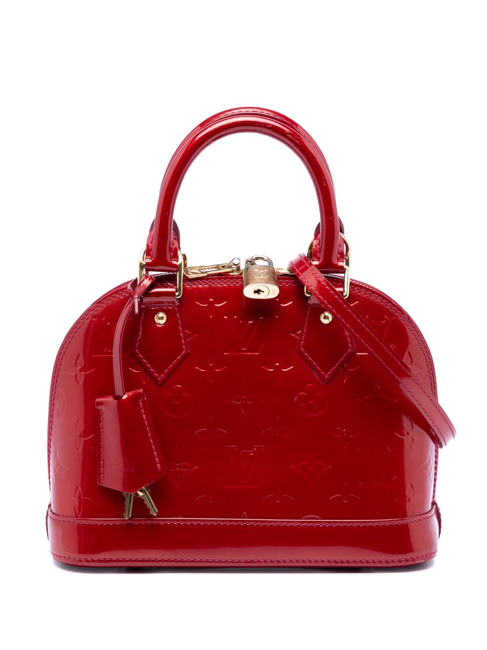 Louis Vuitton 2010-2025 Monogram Vernis Alma BB satchel