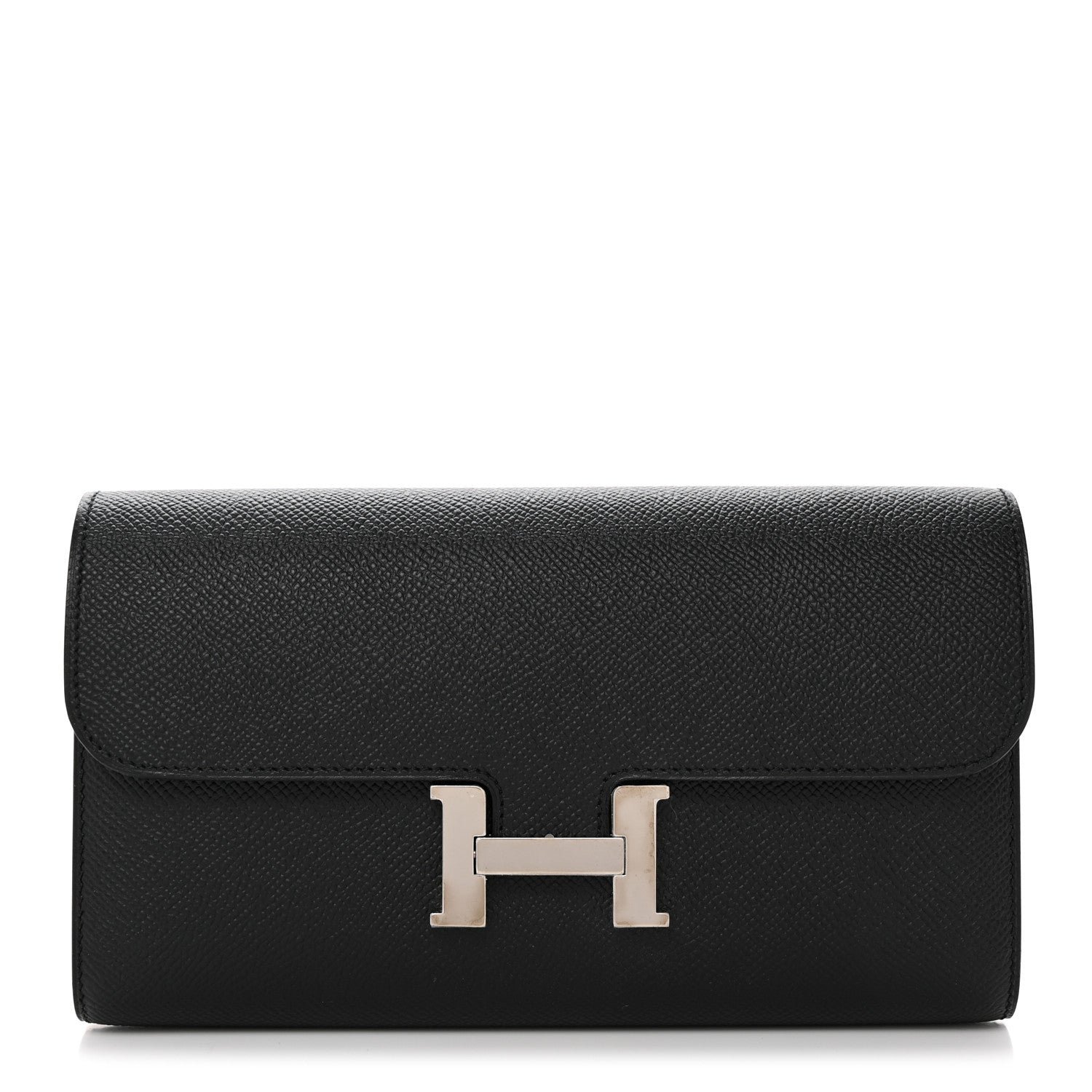 Hermes Epsom Constance Long Wallet Black