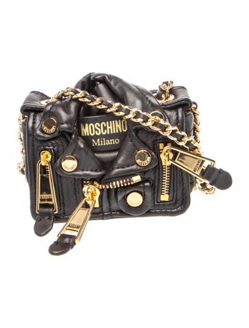 Moschino Leather Crossbody Bag w/ Tags