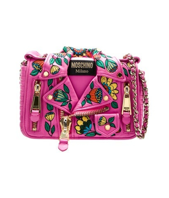 Moschino Leather Shoulder Bag