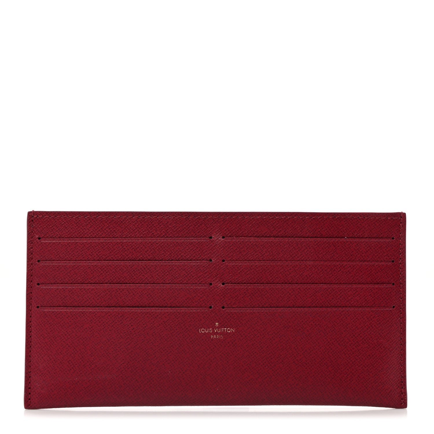 Louis Vuitton Calfskin Felicie Card Holder Insert Fuchsia