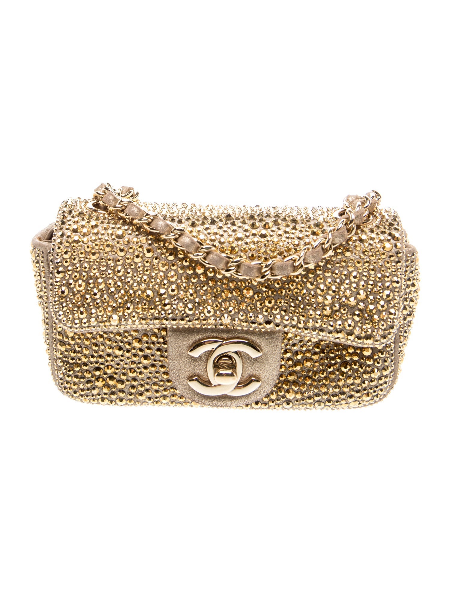 Strass Extra Mini Flap Bag