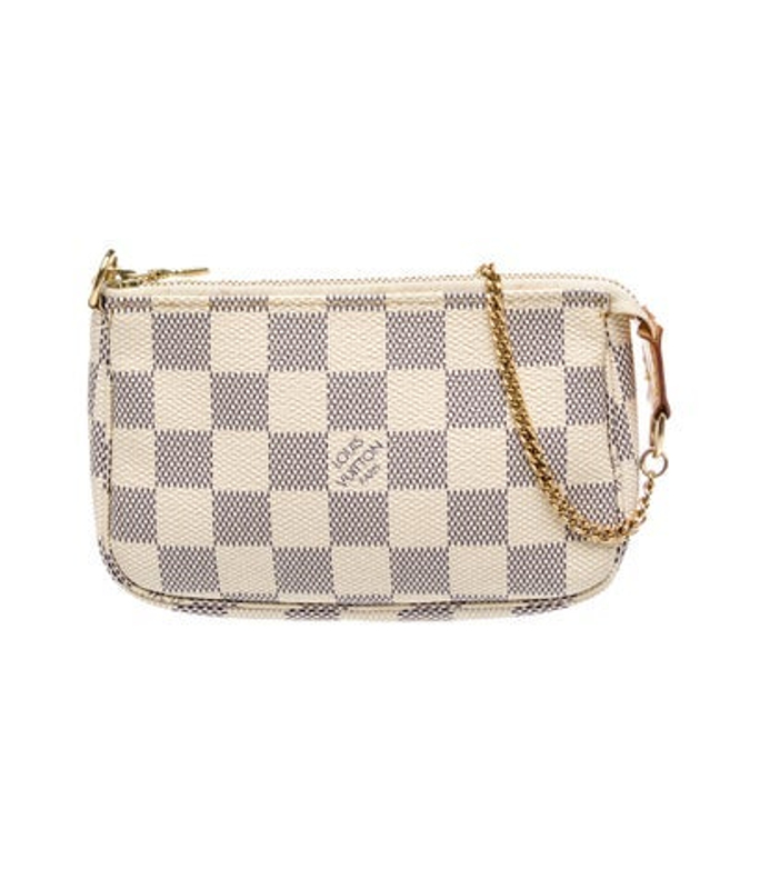 Louis Vuitton Vuitton Damier Azur Pochette Accessoires Mini
