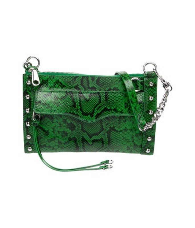 Rebecca Minkoff Minkoff Embossed Leather Clutch