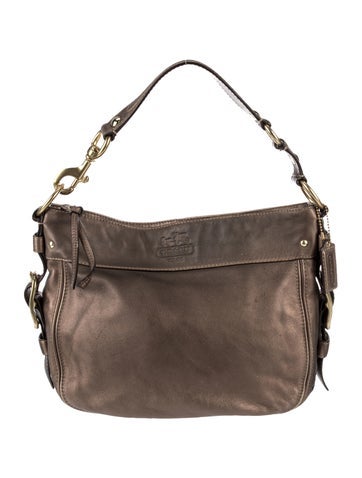Coach Leather Top Handle Bag