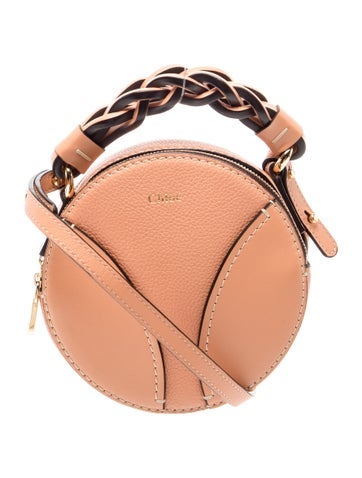 Leather Round Daria Mini