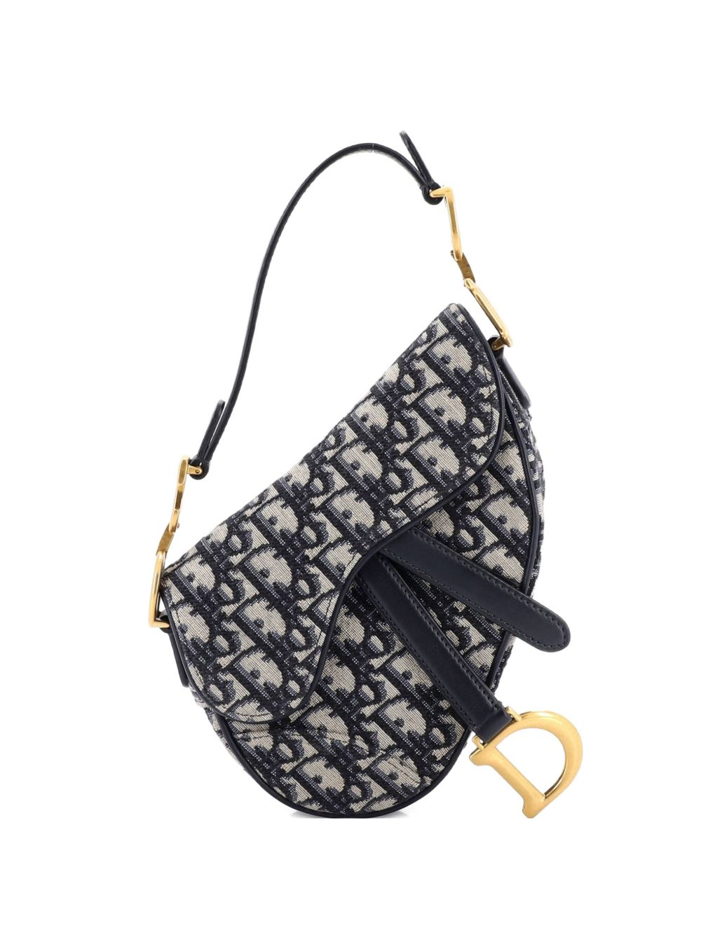 Saddle Handbag Oblique Canvas Mini shoulder bag