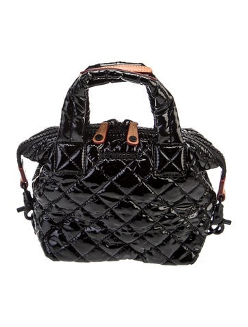 MZ Wallace Patent Leather Top Handle Bag