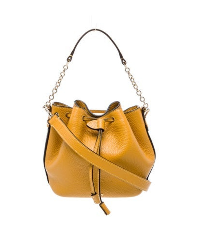 Bally Leather Bucket Bag