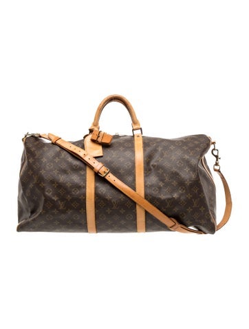 LV Monogram Keepall Bandouliere 60