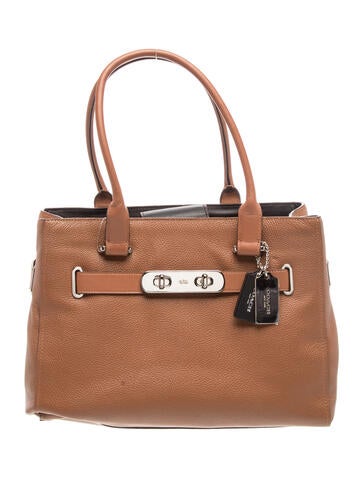 Coach Leather Shoulder Bag