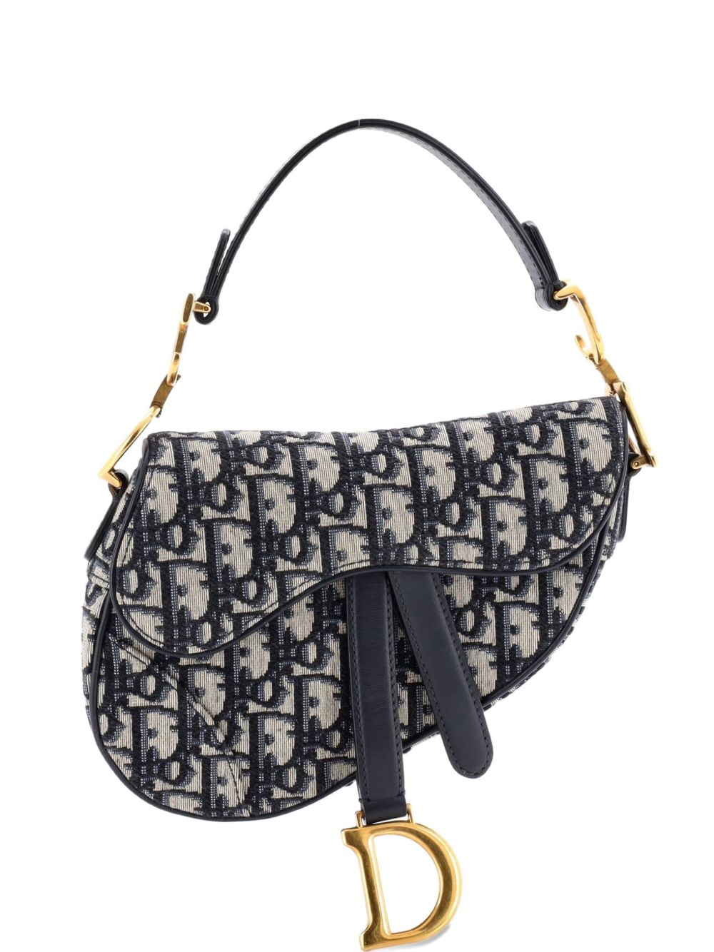 Saddle Handbag Oblique Canvas Mini shoulder bag