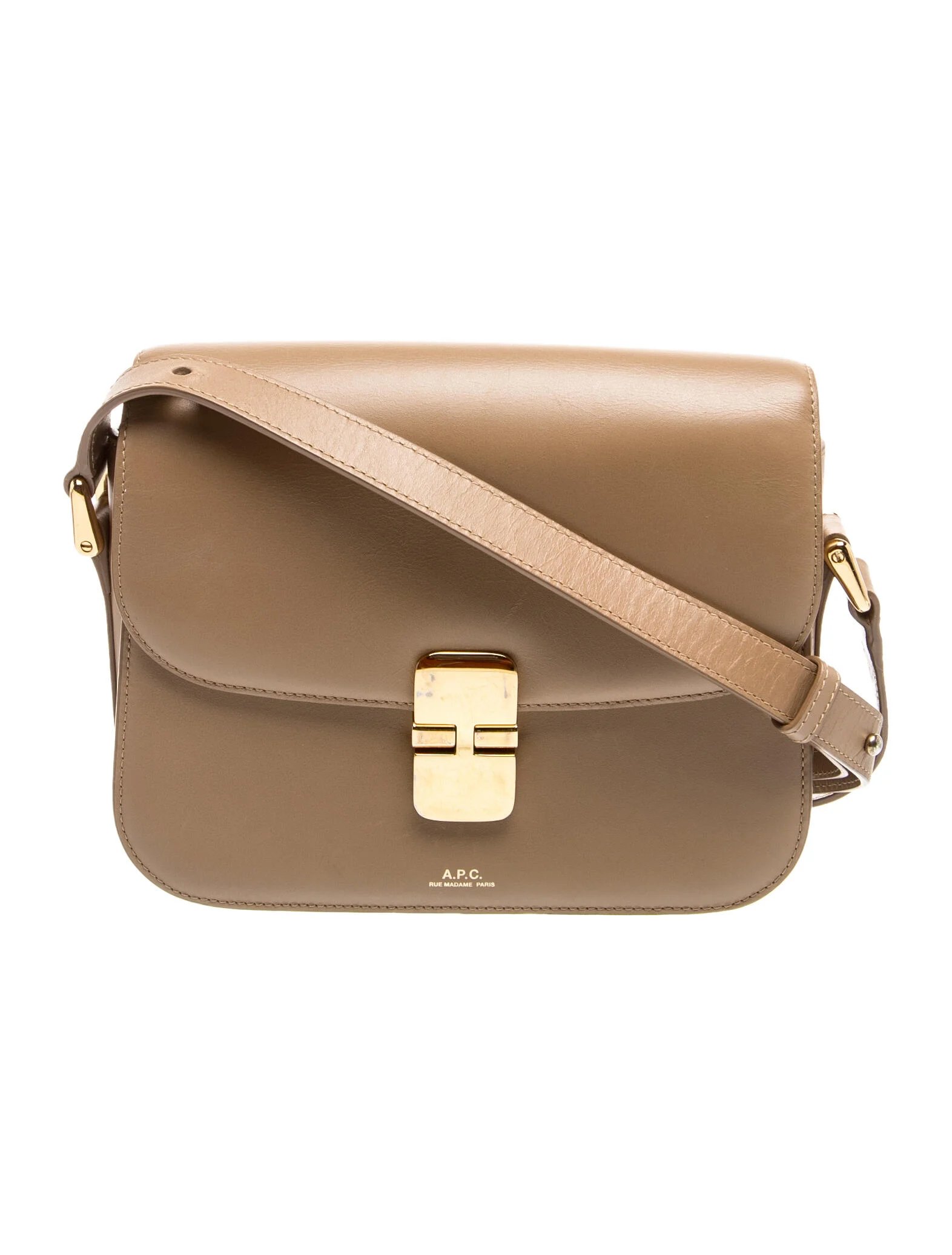 A.P.C. Leather Crossbody Bag