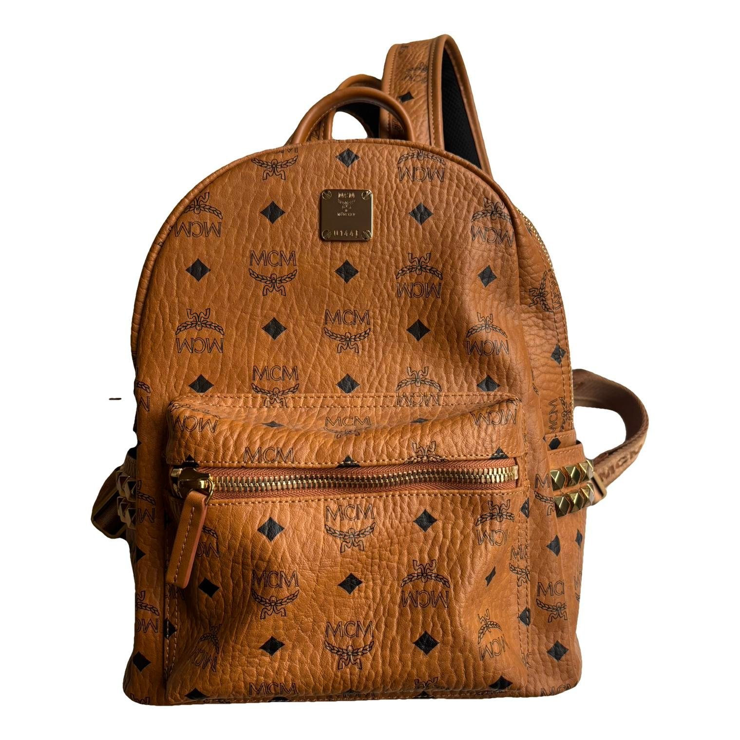 Stark leather backpack
