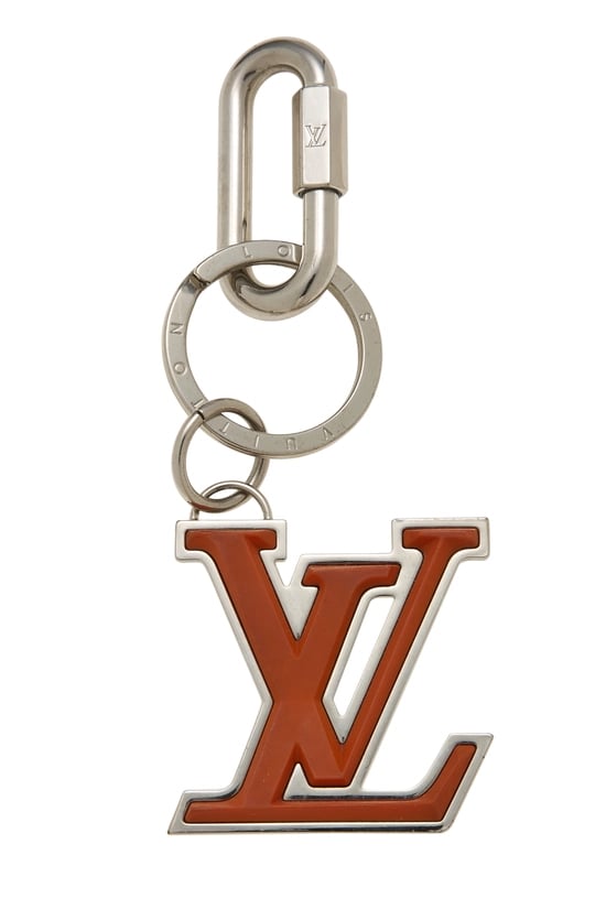 Orange LV Soft Bag Charm