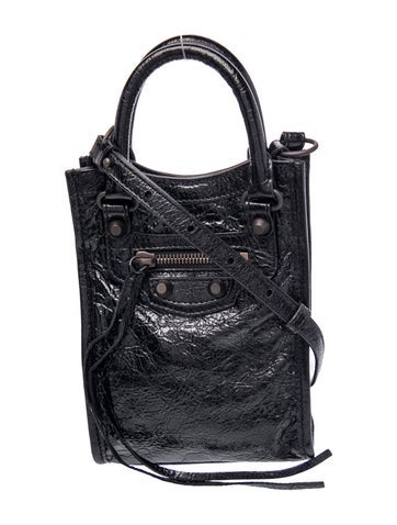 Balenciaga Leather Top Handle Bag
