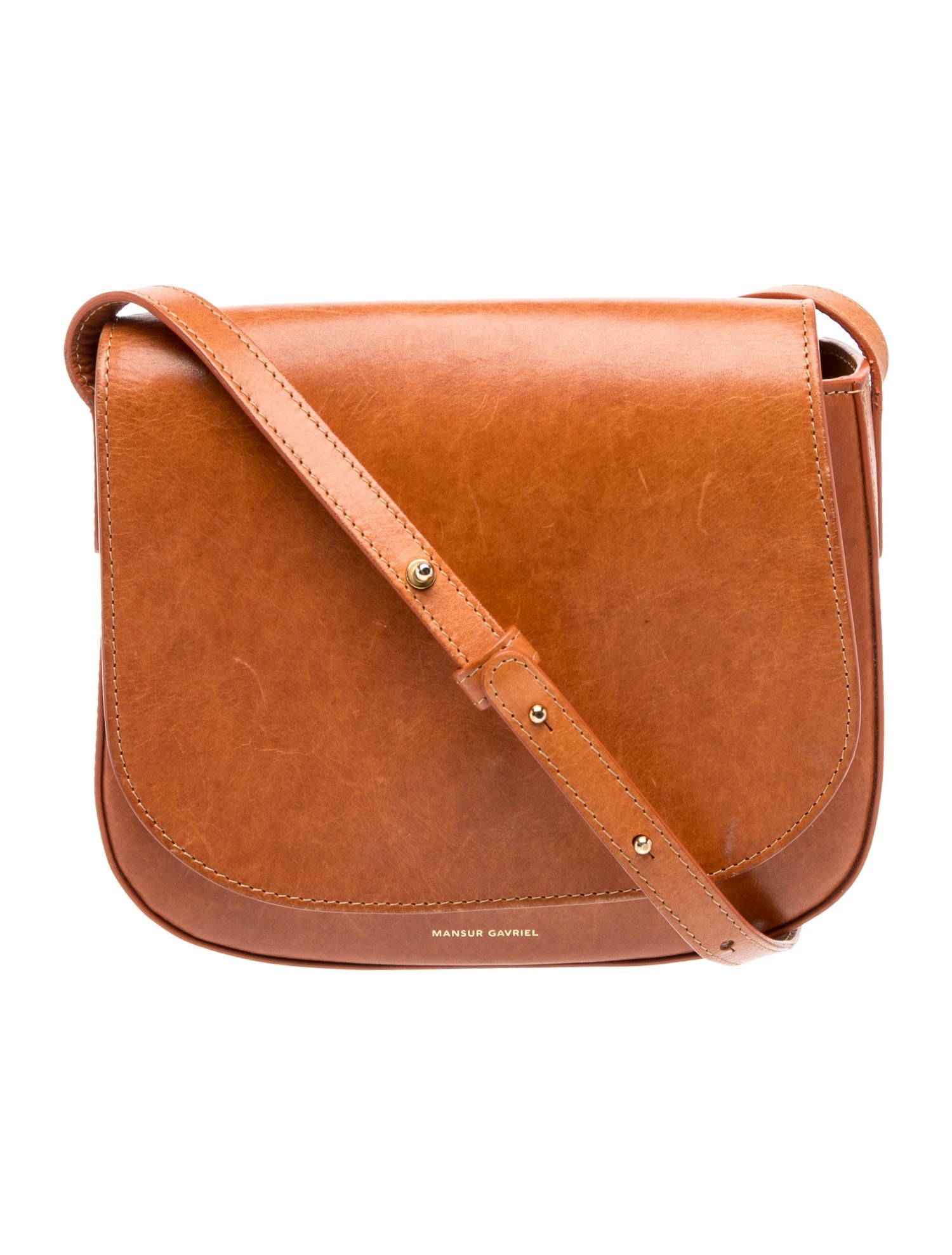Mansur Gavriel Leather Crossbody Bag