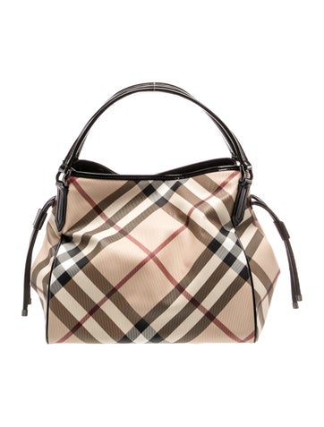 Super Nova Check Top Handle Bag