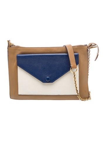 Celine Leather Pocket Envelope