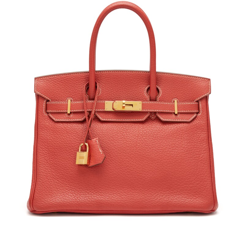 Hermes Sanguine Fjord Birkin 30 Gold Hardware, 2013