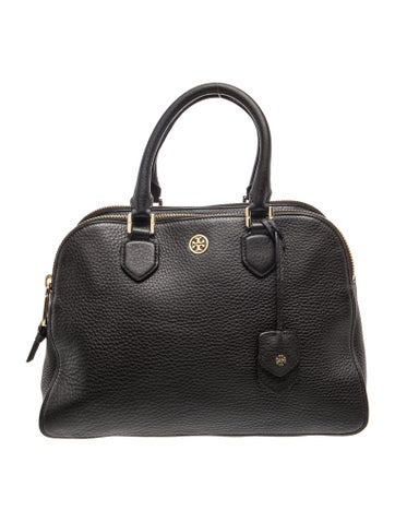 Leather Top Handle Bag