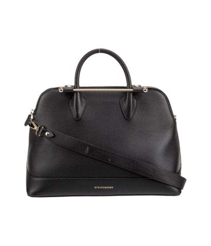 Strathberry Leather Top Handle Bag