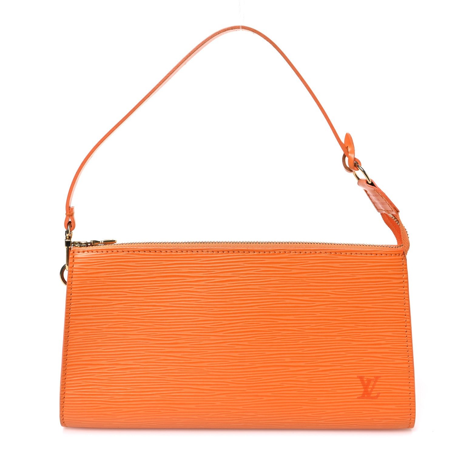 Louis Vuitton Epi Pochette Accessories 24 Mandarin