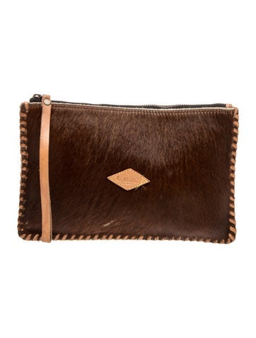 Calf Hair Clutch
