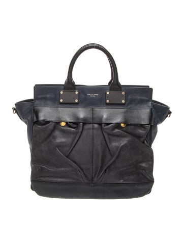 Leather Top Handle Bag