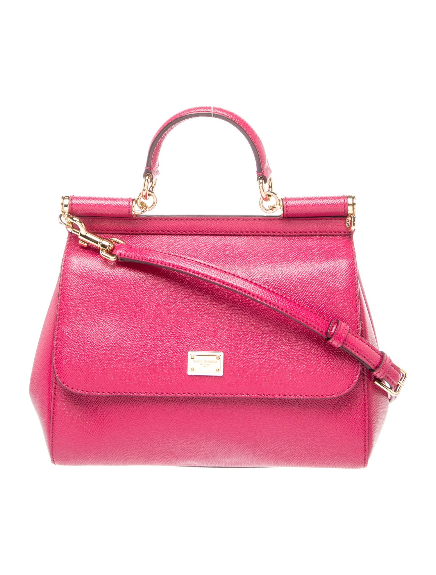 Leather Top Handle Bag
