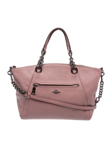 Leather Top Handle Bag