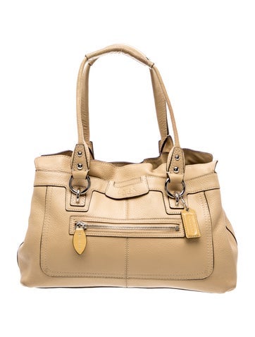 Leather Top Handle Bag