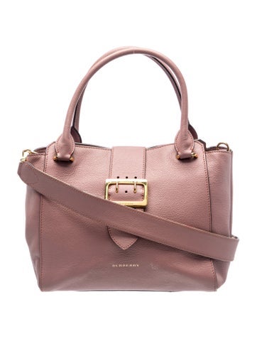 House Check Buckle Tote
