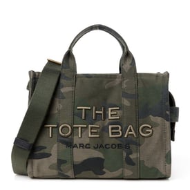 Marc Jacobs Canvas Camouflage Medium The Tote Bag Khaki