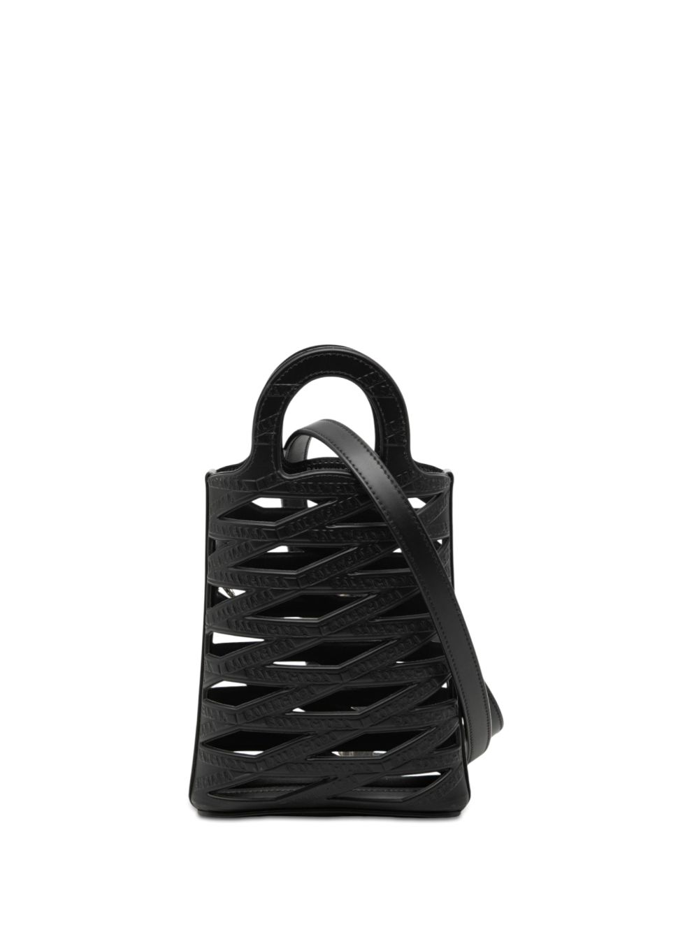 2021 Leather Neo Basket Phone Holder satchel