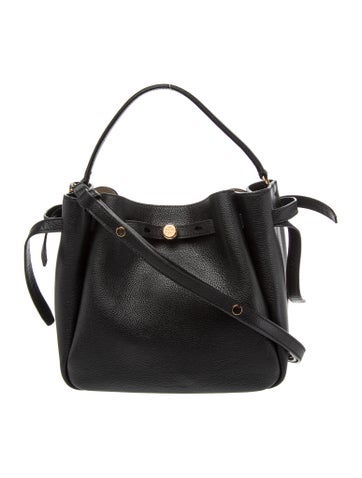 Leather Top Handle Bag