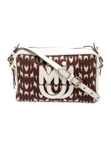 Jacquard Crossbody Bag